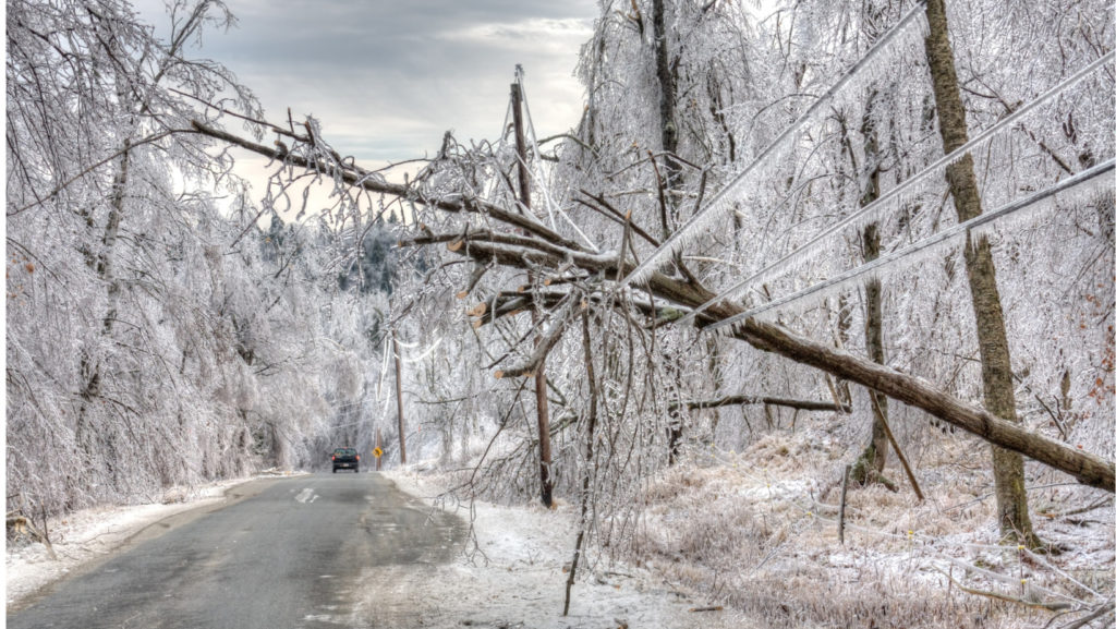 Winter storms cause power outages