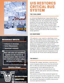 Case Study:  UIS Restores Critical BUS System